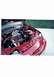 1998 Ford Taurus - motor with 3in. polished cai, optima red top battery, red wire loom covers, chrome hose covers