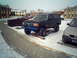 1990 Ford Bronco - front bumper painted blue