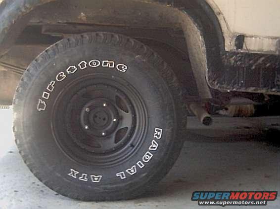 jam161.jpg Rear Flat black Rim...used to be chrome