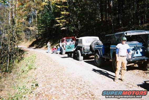 Pay Lot Friday AM
Lined up to go to Slick Rock