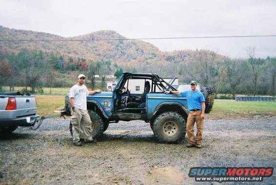 Ready to leave after aquiring several new bumps and bruises thanks to the rock garden.