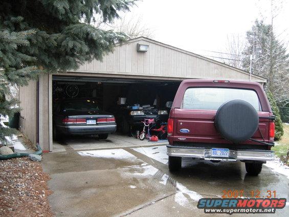 garage and  most of the fleet