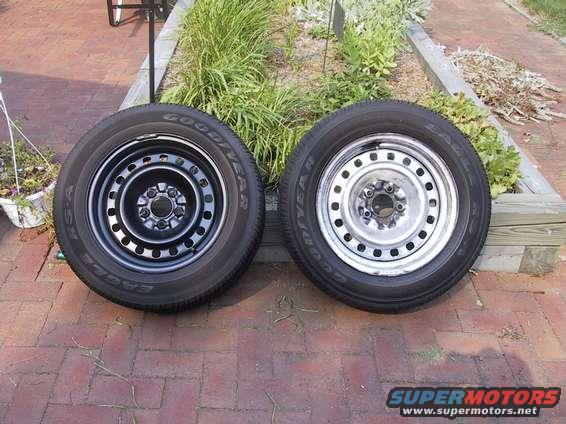 Wirebrush wheels down to metal, prime and repaint
