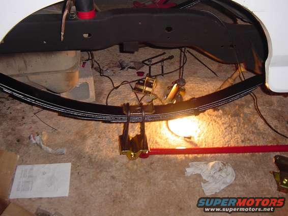 Rear torque arms w/out axle
