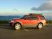 2003 Ford Crown Victoria - mt mitchell parking lot 7 am. mt mitchell is highest peak on the east coast 6380'