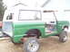 1974 Ford Bronco - This 1974 Ford Bronco is undergoing restoration, with its doors removed and interior exposed.