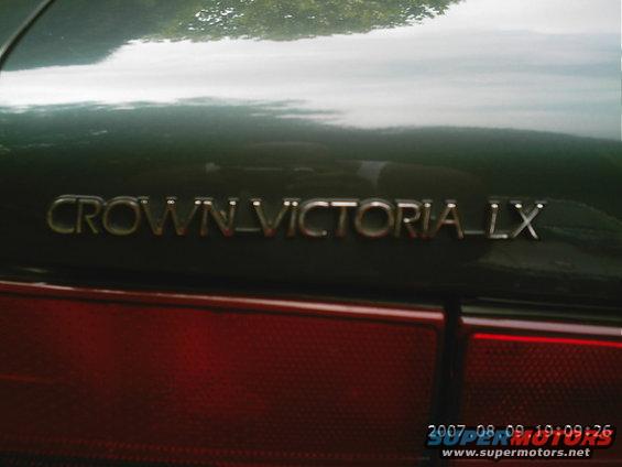 Ford Crown Victoria LX!