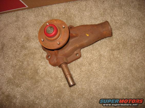 waterpump1.jpg Got a NOS Ford Motorcraft water pump on ebay for $9. Needs a sandblast and paint.