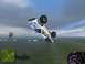 1988 Ford Bronco - INSANE off road race in game screen shot, about to wreck