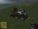1988 Ford Bronco - A digital rendering of a six-wheeled off-road vehicle navigates a simulated outdoor environment.