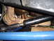 1978 Ford Bronco - Drivers side header (hooker long tubes) ans you can see the curve to the passenger side.
