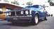 1970 Ford Falcon - Front view of a blue 1970 Ford Falcon sedan with a chrome grille and license plate KVN-971.