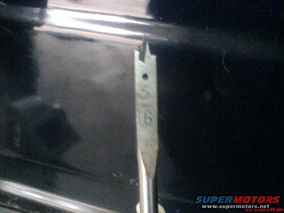 Drill bit with size markings '5/8' visible