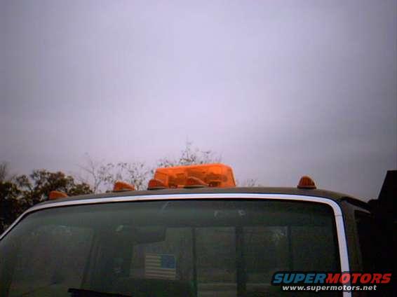 My "impersonator" lightbar... LOL