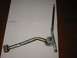 1985 Subaru Brat - Gear shift lever assembly shown on paper towels.