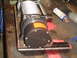 1989 Ford Bronco - A winch mount is shown with the 'CLUTCH OUT' label visible on the winch drum.