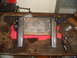 1989 Ford Bronco - Custom winch mount being fabricated from steel plates and tubing.