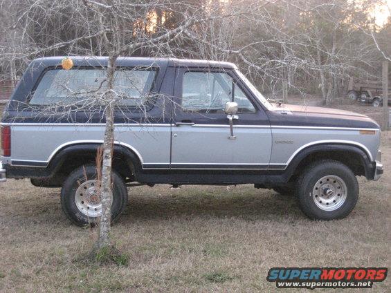 the truck as it sits in my backyard. 