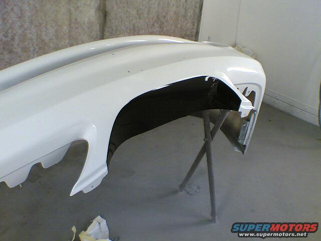 Front Bumper with BLK grille opening