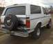 1995 Ford Bronco - New 33x12.50 tires, on stock suspension. I also removed the running boards and the hood mounted wind deflector.