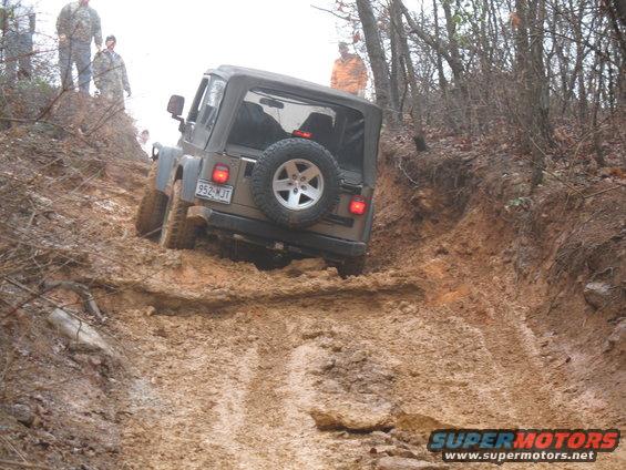 barnwell-1.26.08-008.jpg The result of getting the front end off the ground about five times.