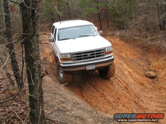 Finally back to the Bronco. We were stuck behind the LA guys for quite a while.