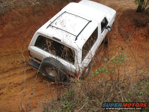 Ben's bumper was digging and giving him a little trouble.