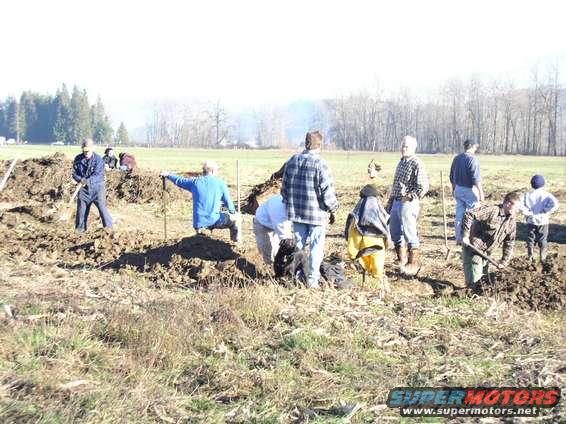 More ditch diggn