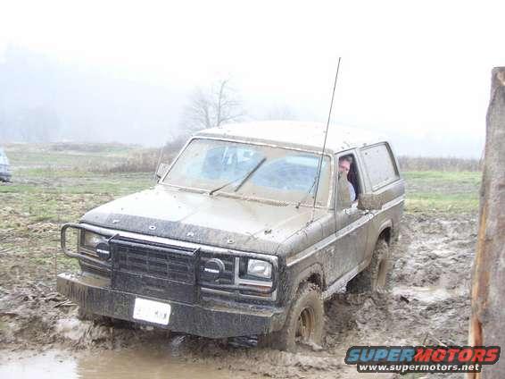 The muddy bronc