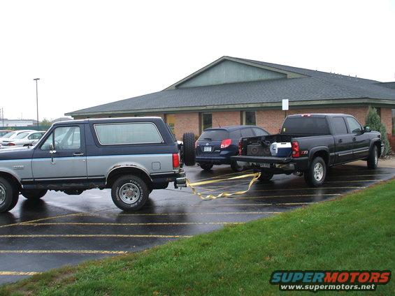 Illegal Parking in need of tow.