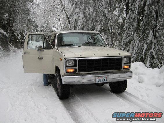 Loading the Bronco