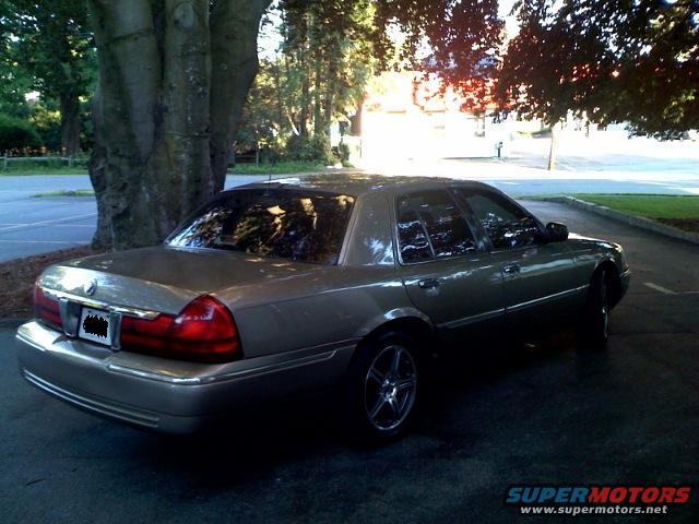 2003 Mercury Grand Marquis parked outdoors, rear quarter view