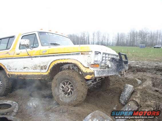 Tony in the tire pit