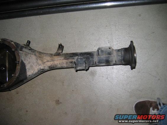 Rear axle differential assembly, part view