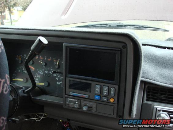 radoi108.jpg one last look at the new "Cubbie" i going to make a non-slip bottom and hold the Ipod and cell phones in this spot.