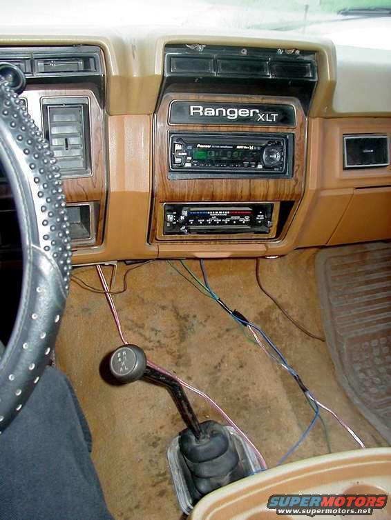 I know I know, wires all over the place, but they're under the carpet now.