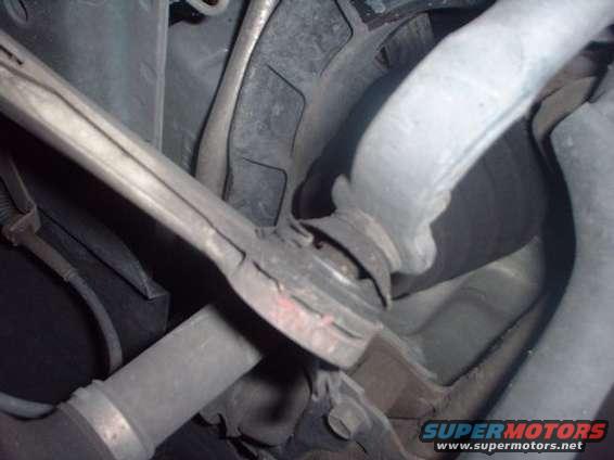 This is really bad. And it really needs to be replaced as well. To bad I don't what it is, either ;)