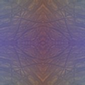Symmetrical abstract pattern with purple and brown hues