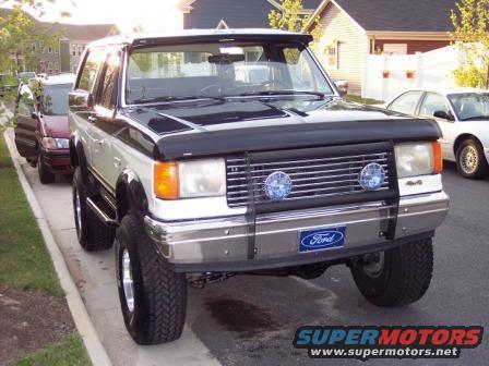 Custom grill and new push bar