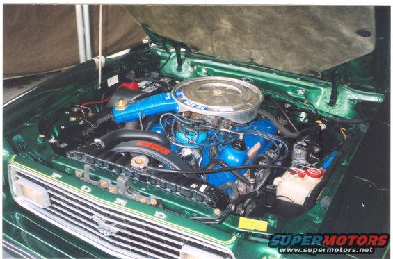 The engine in my 77 Mustang II