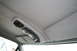 1996 Ford Bronco - Interior view of a vehicle's overhead console and sun visor.