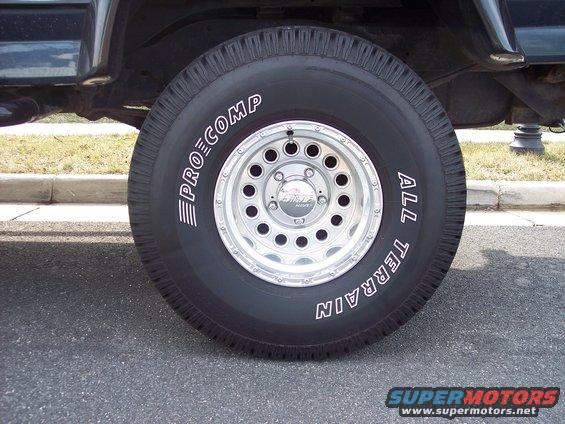 New 35" Pro Comp All Terrains and 15 x 10 Eagle Alloys