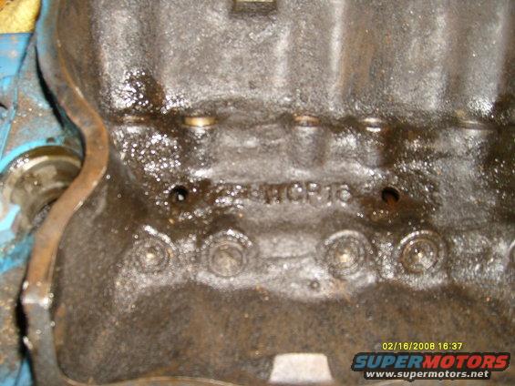 5.8 Engine  That say 351 WCP16