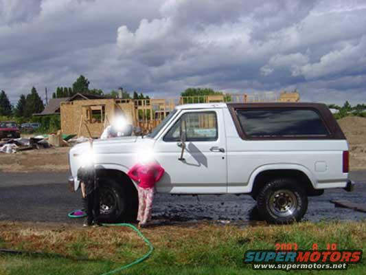 This is what I started out with.  A $200 Bronco.
