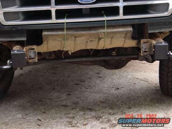 These were made to help keep mud out of the open frame ends.