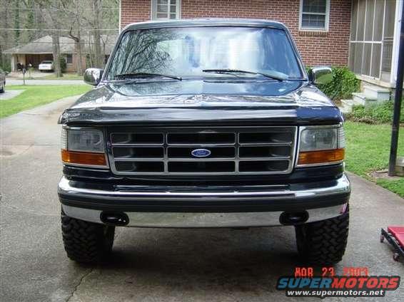 Here is what the front bumper looks like now.