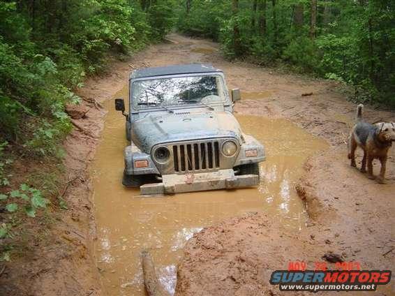 stuck jeep