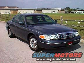 1998 Ford Crown Victoria “Police interceptor”