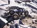 1989 Ford Bronco - Buggy tackling a difficult rock climb on an off-road trail.