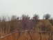 1995 Ford Bronco - Three elk are visible on a hill under an overcast sky.